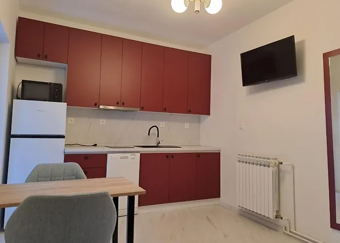 In With Terrace, Air Conditioning, Wi-fi, Washing Machine Lejlighed Punat